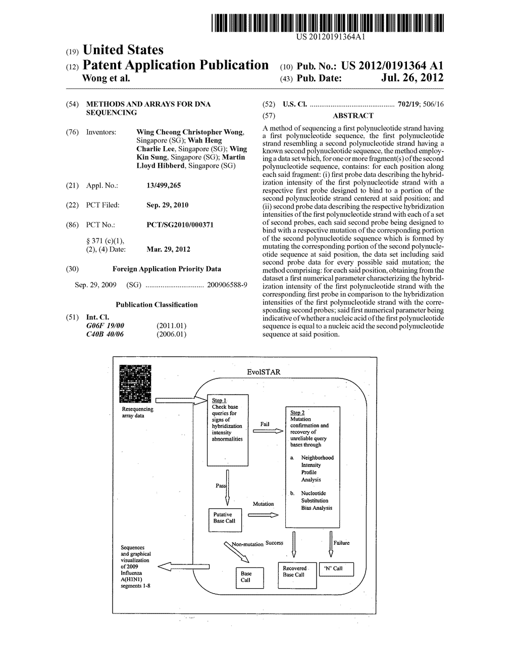 METHODS AND ARRAYS FOR DNA SEQUENCING - diagram, schematic, and image 01