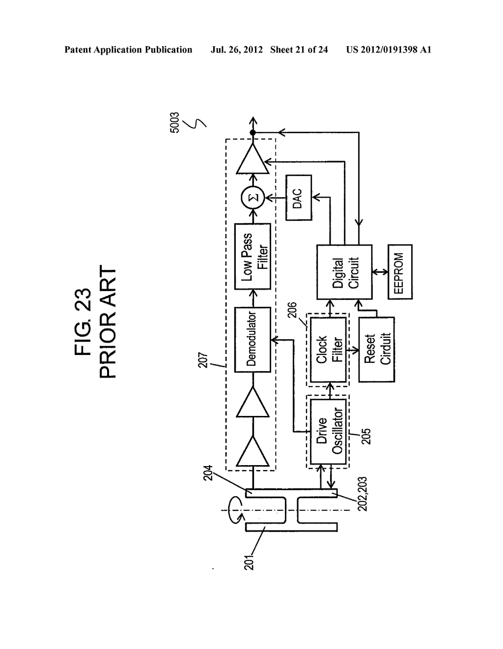 ANGULAR VELOCITY SENSOR - diagram, schematic, and image 22