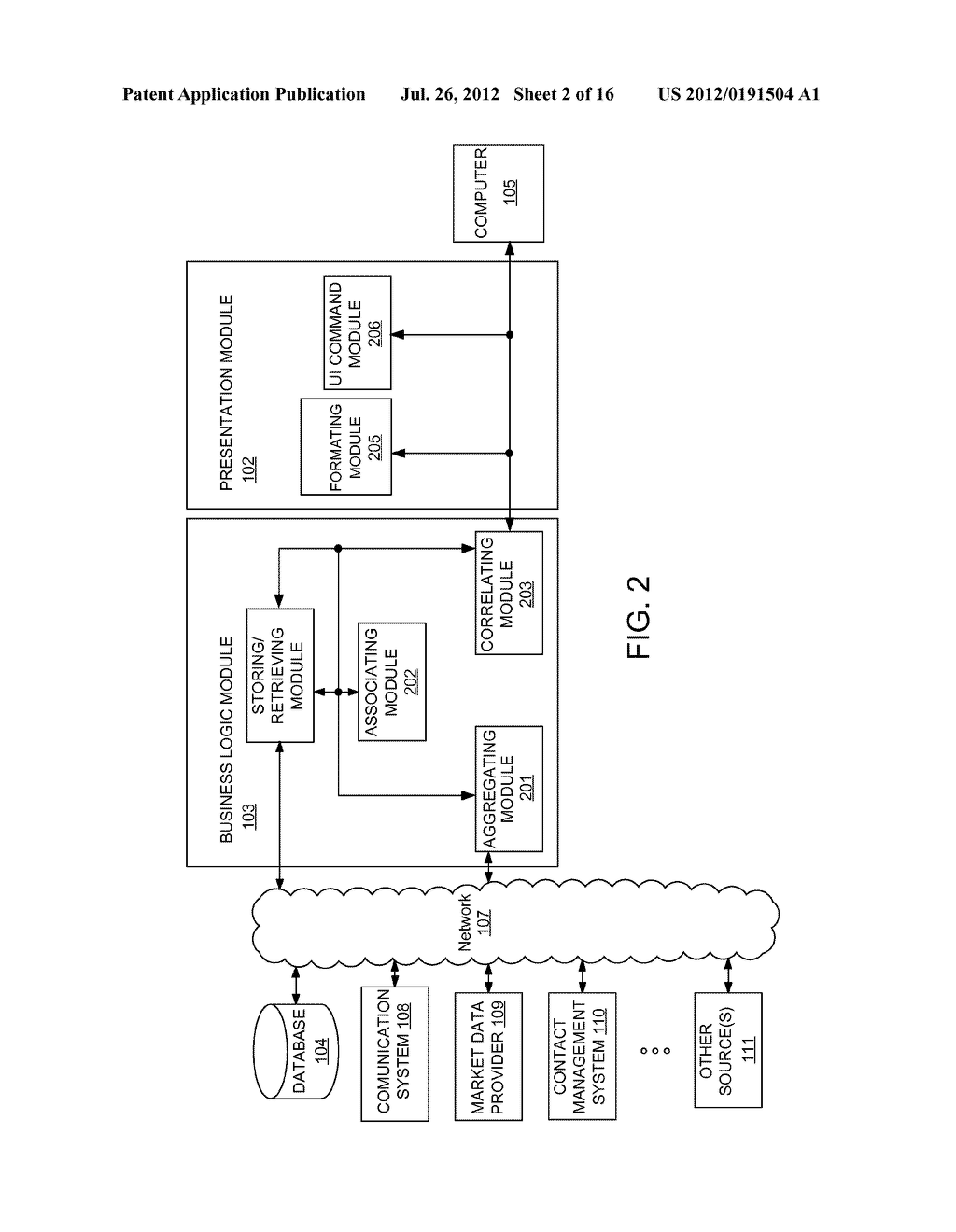 USER INTERFACE DISPLAYING COMMUNICATION INFORMATION - diagram, schematic, and image 03