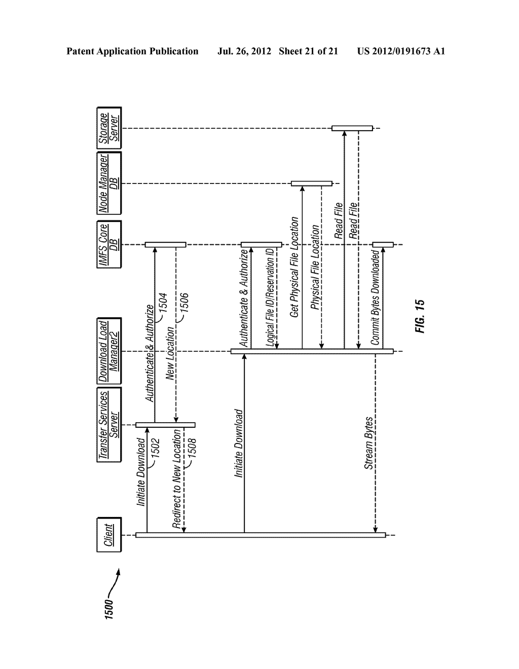 COUPLING A USER FILE NAME WITH A PHYSICAL DATA FILE STORED IN A STORAGE     DELIVERY NETWORK - diagram, schematic, and image 22