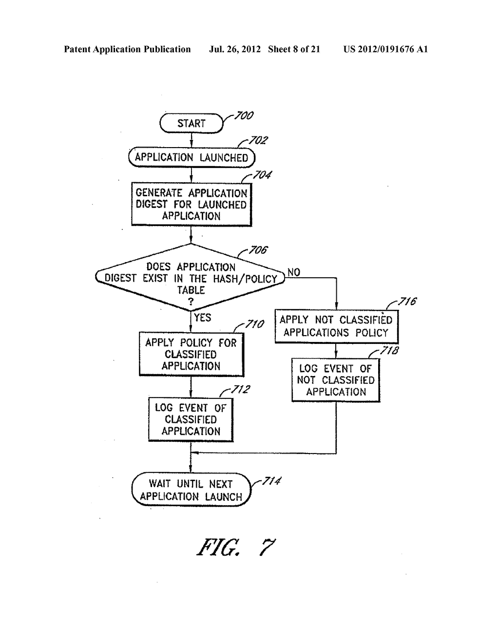 SYSTEM AND METHOD OF MONITORING AND CONTROLLING APPLICATION FILES - diagram, schematic, and image 09