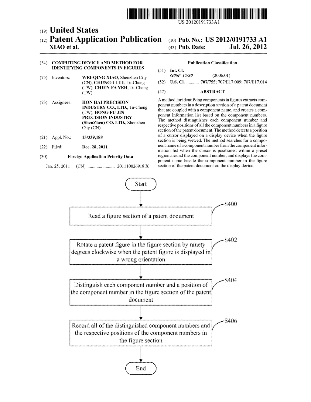 COMPUTING DEVICE AND METHOD FOR IDENTIFYING COMPONENTS IN FIGURES - diagram, schematic, and image 01