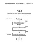 CONTENT MANAGEMENT DEVICE, CONTENT MANAGEMENT SYSTEM, AND CONTENT     MANAGEMENT METHOD diagram and image