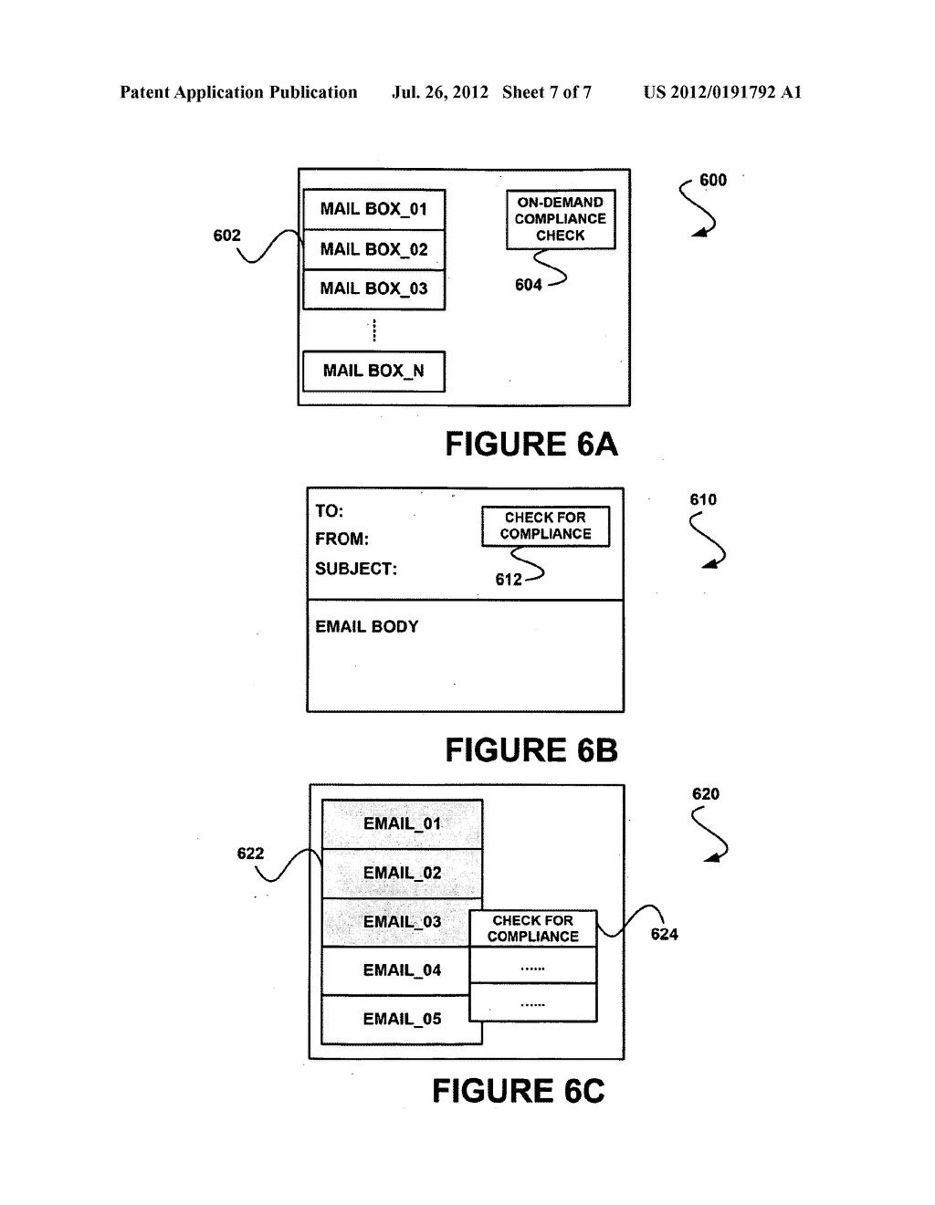 SYSTEM, METHOD, AND COMPUTER PROGRAM PRODUCT FOR DETERMINING WHETHER AN     ELECTRONIC MAIL MESSAGE IS COMPLIANT WITH AN ETIQUETTE POLICY - diagram, schematic, and image 08