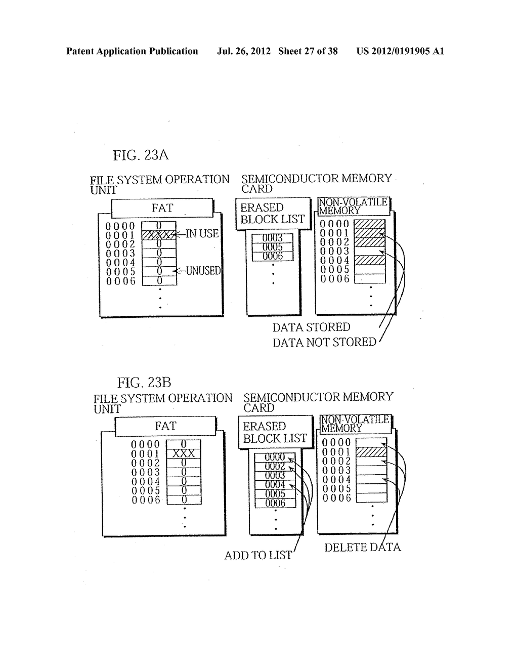 SEMICONDUCTOR MEMORY CARD ACCESS APPARATUS, A COMPUTER-READABLE RECORDING     MEDIUM, AN INITIALIZATION METHOD, AND A SEMICONDUCTOR MEMORY CARD - diagram, schematic, and image 28