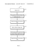 STORING DATA ON STORAGE NODES diagram and image