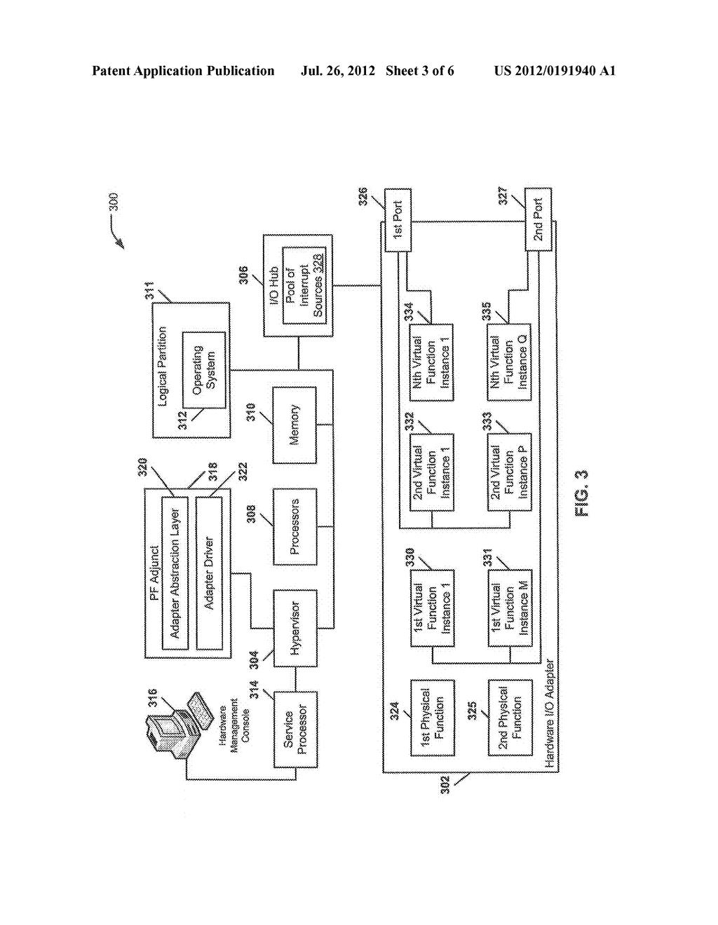 ALLOCATING ADDRESSABLE MEMORY REGIONS TO AN ADAPTER - diagram, schematic, and image 04