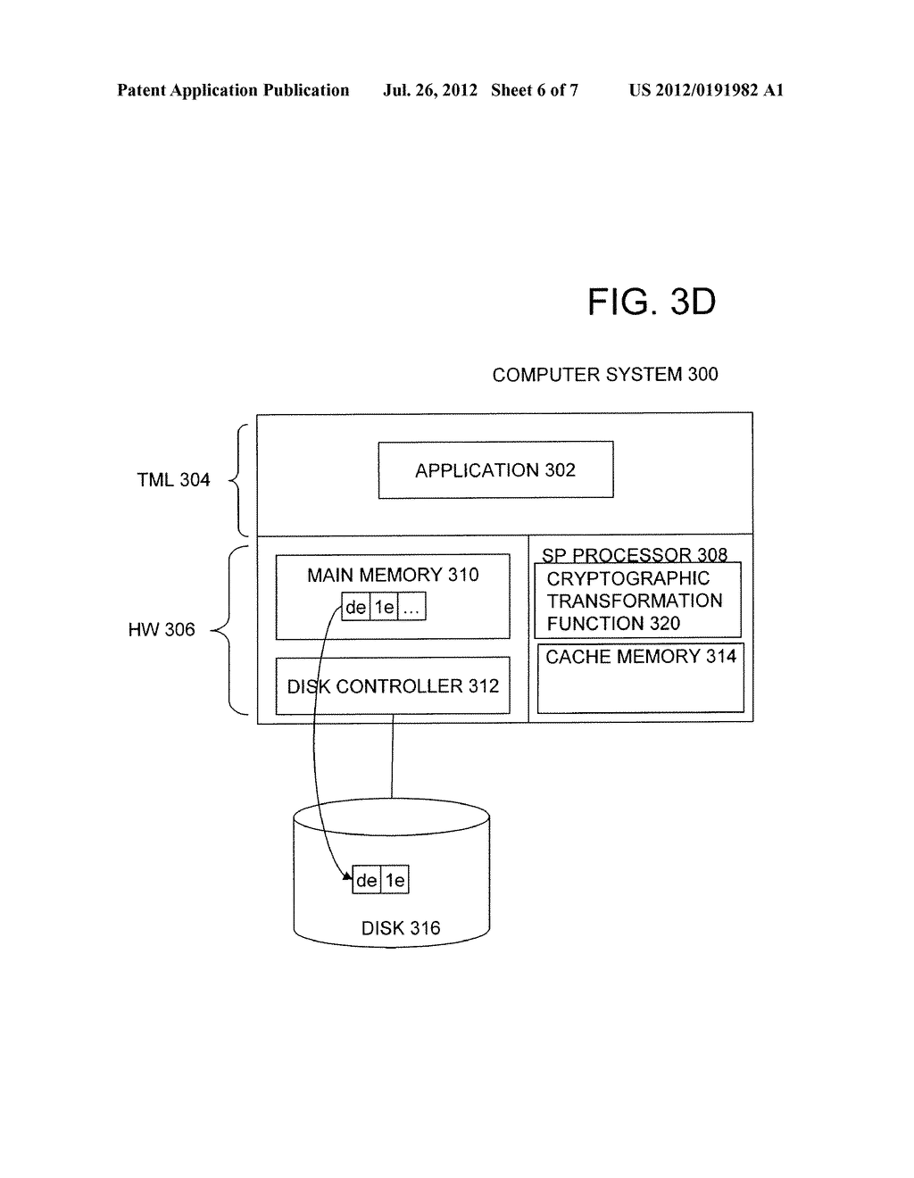 NON-VOLATILE STORAGE OF ENCRYPTED DATA - diagram, schematic, and image 07