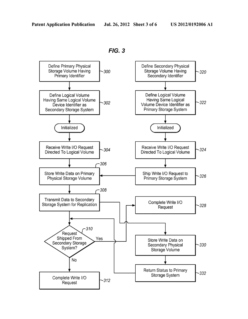 METHODS AND SYSTEMS FOR IMPROVED STORAGE REPLICATION MANAGEMENT AND     SERVICE CONTINUANCE IN A COMPUTING ENTERPRISE - diagram, schematic, and image 04