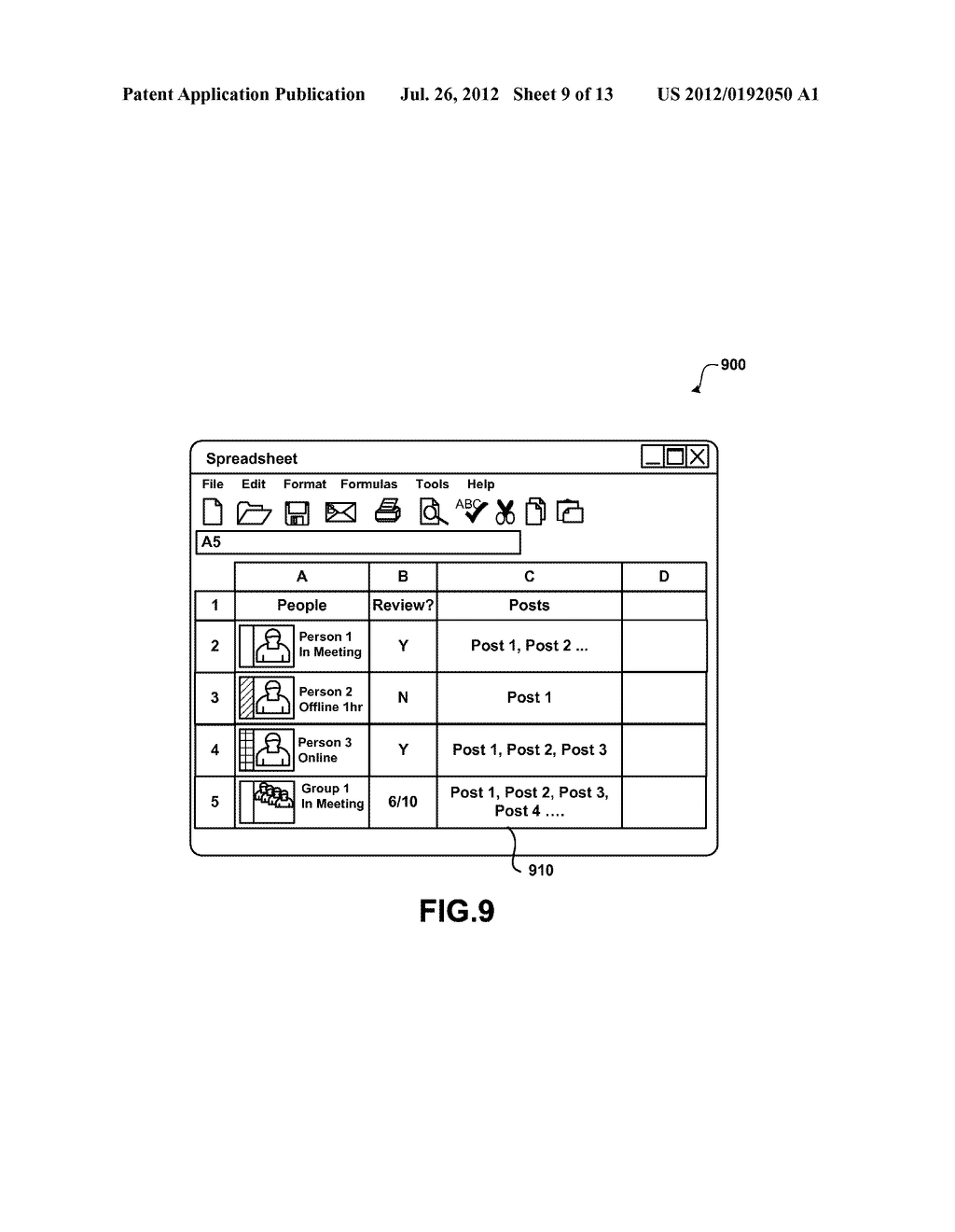 REPRESENTATION OF PEOPLE IN A SPREADSHEET - diagram, schematic, and image 10