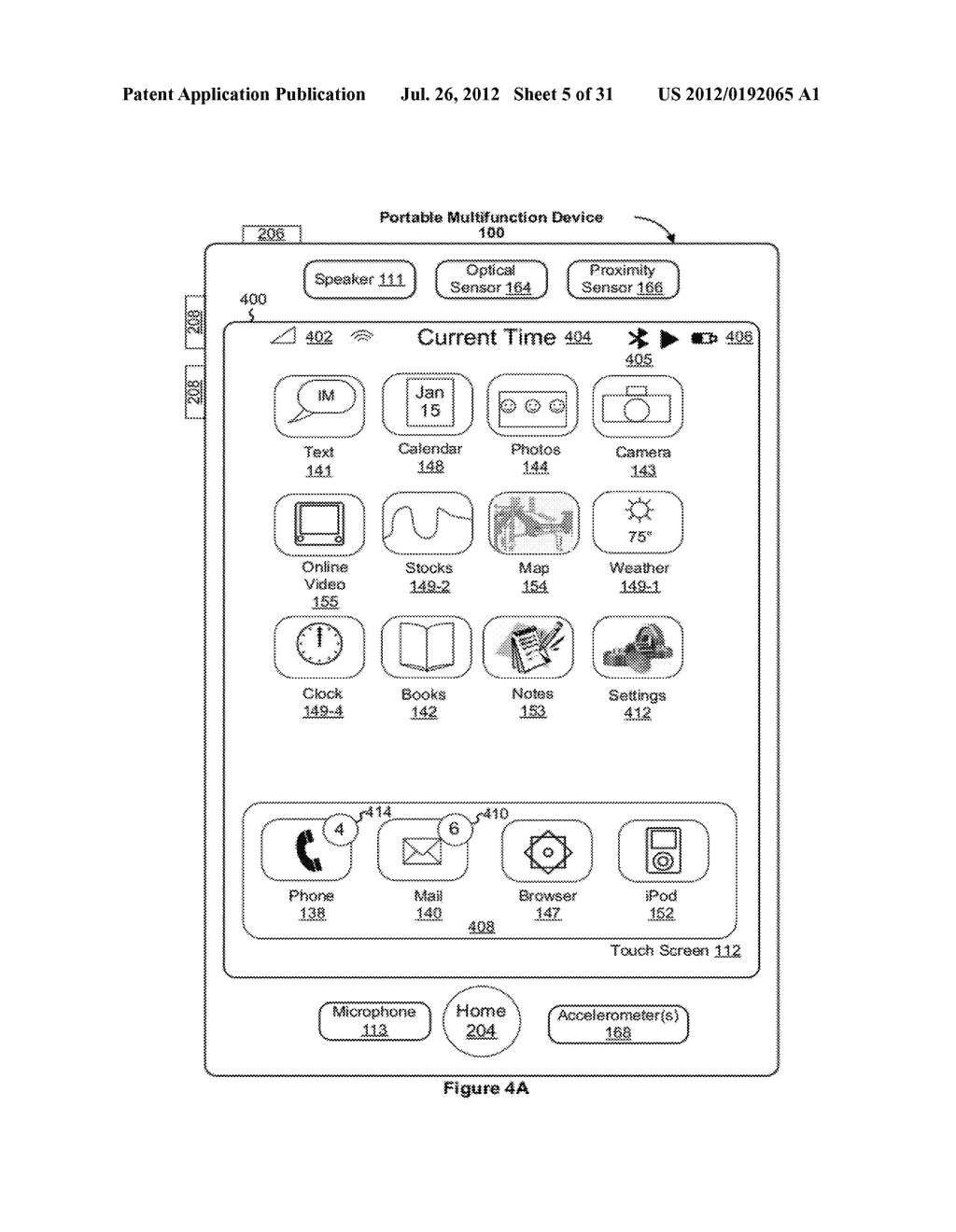 Device, Method, and Graphical User Interface for Navigating and Annotating     an Electronic Document - diagram, schematic, and image 06