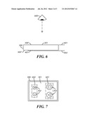 THREE-DIMENSIONAL, MULTI-DEPTH PRESENTATION OF ICONS IN ASSOCIATION WITH     DIFFERING INPUT COMPONENTS OF A USER INTERFACE diagram and image