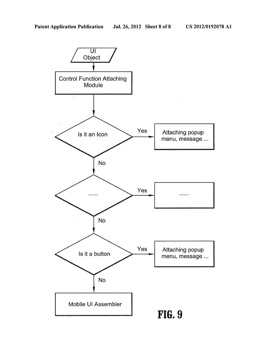 METHOD AND SYSTEM OF MOBILE VIRTUAL DESKTOP AND VIRTUAL TRACKBALL THEREFOR - diagram, schematic, and image 09