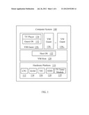 PLAYING TELEVISION PROGRAM IN VIRTUAL ENVIRONMENT diagram and image