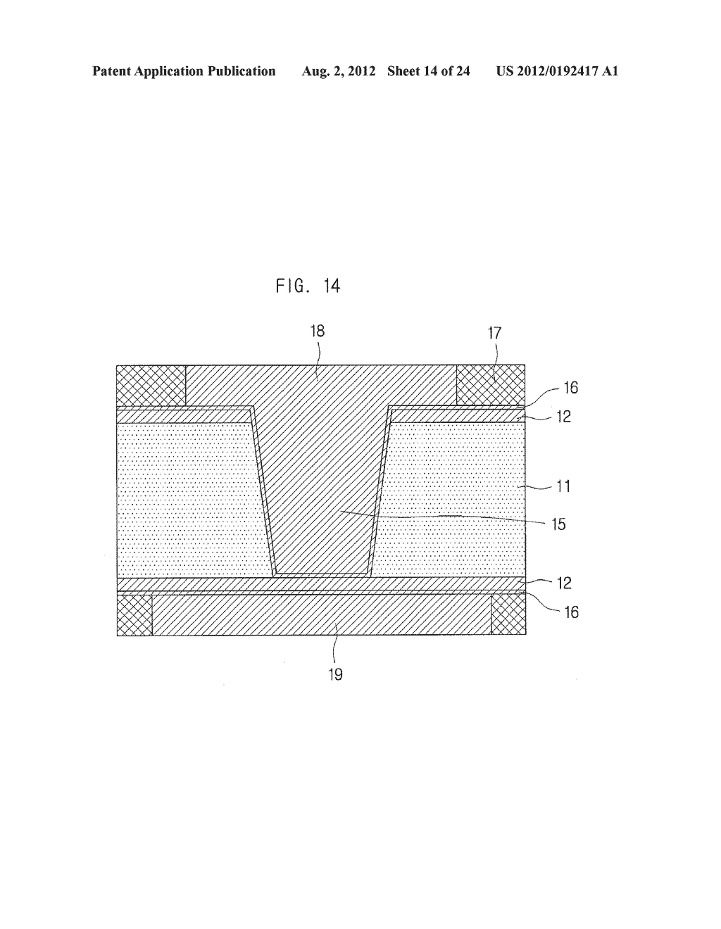 METHOD OF MANUFACTURING A METAL CLAD LAMINATE - diagram, schematic, and image 15