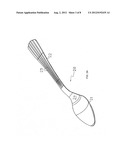 METALLIZED CUTLERY AND TABLEWARE AND METHOD THEREFOR diagram and image
