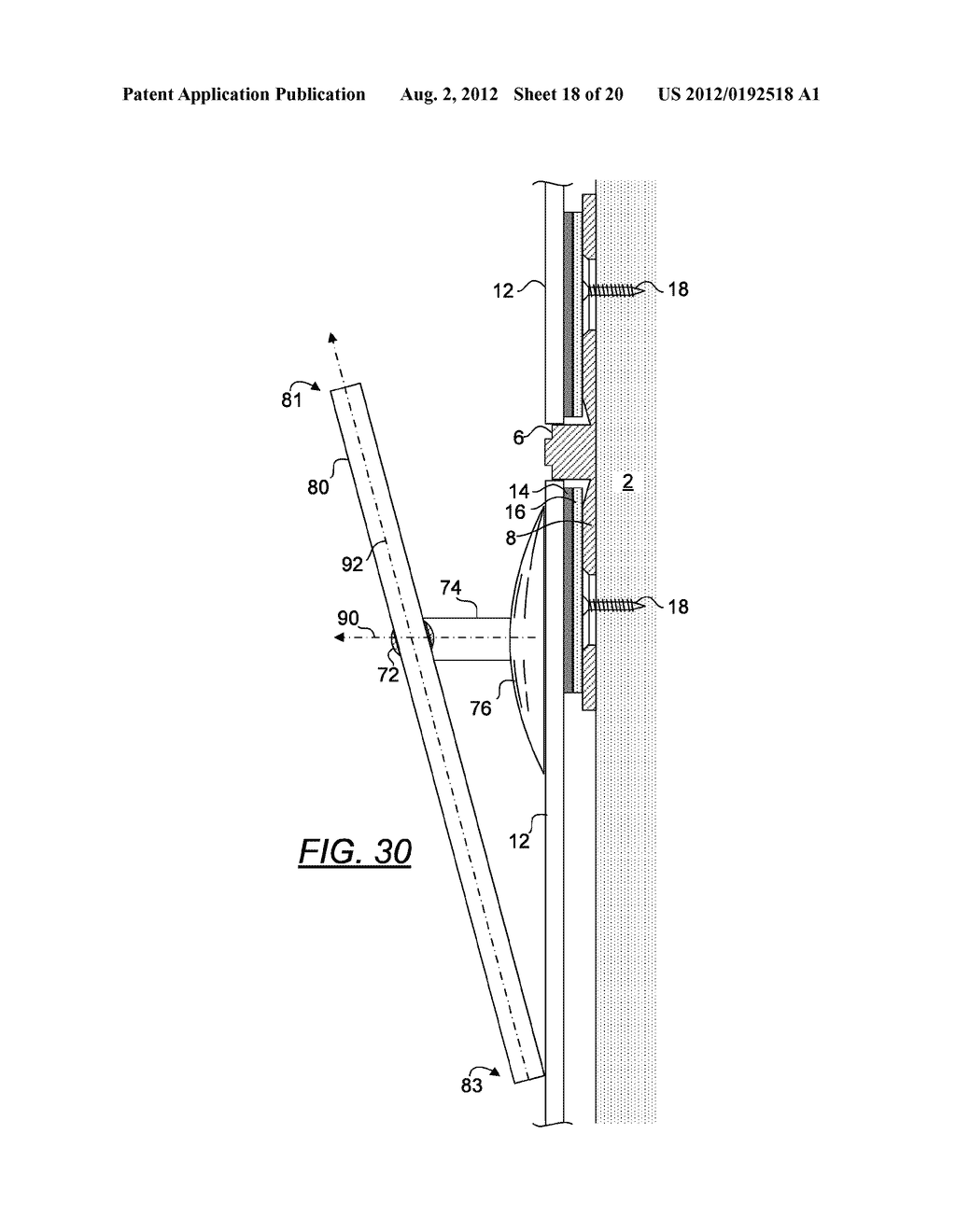 REMOVABLE HIGHLY SECURED HIGH IMPACT WALL PANELS MOUNTING SYSTEM - diagram, schematic, and image 19