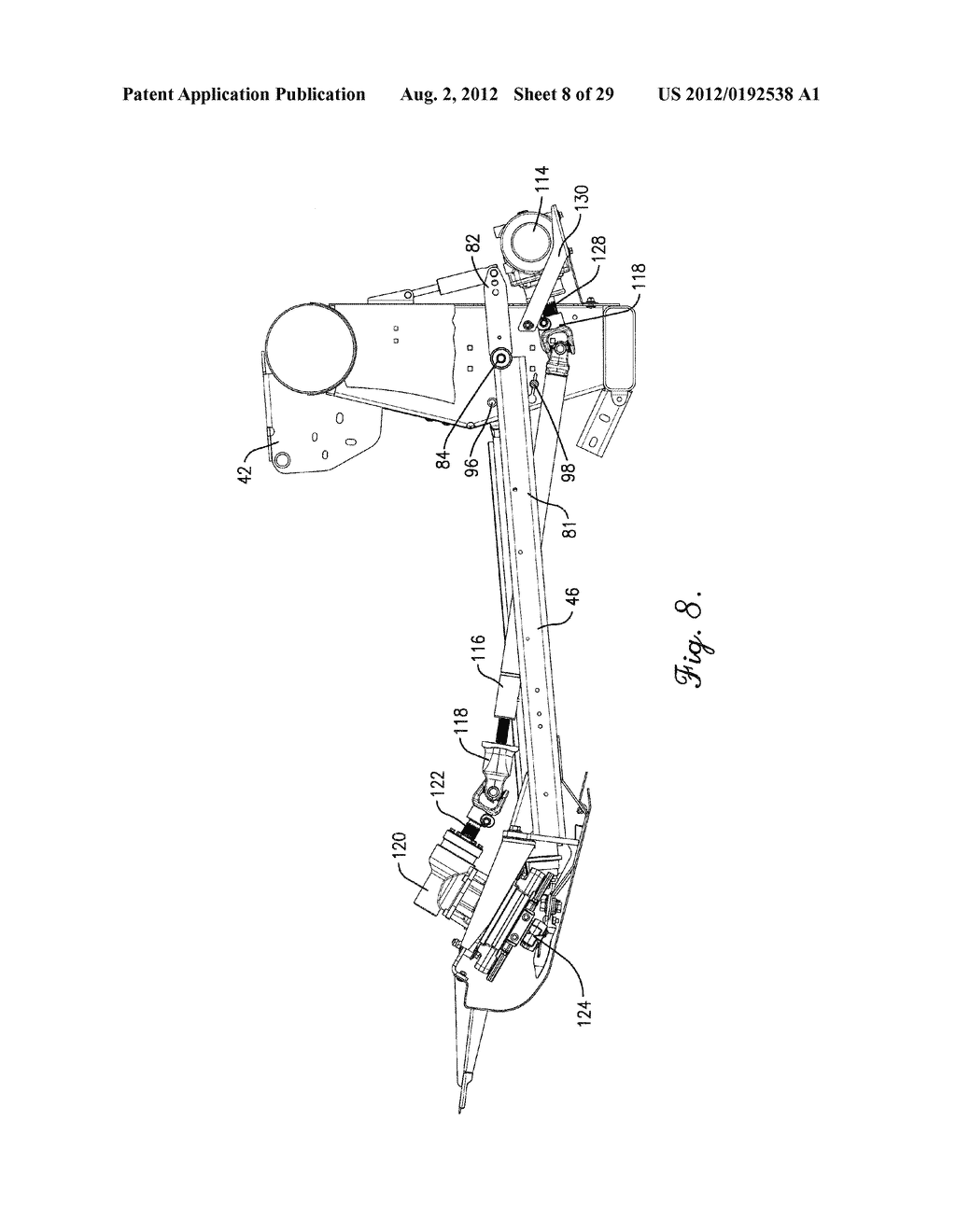 SPRING FLOTATION FOR CENTER DECK OF DRAPER HEADER - diagram, schematic, and image 09