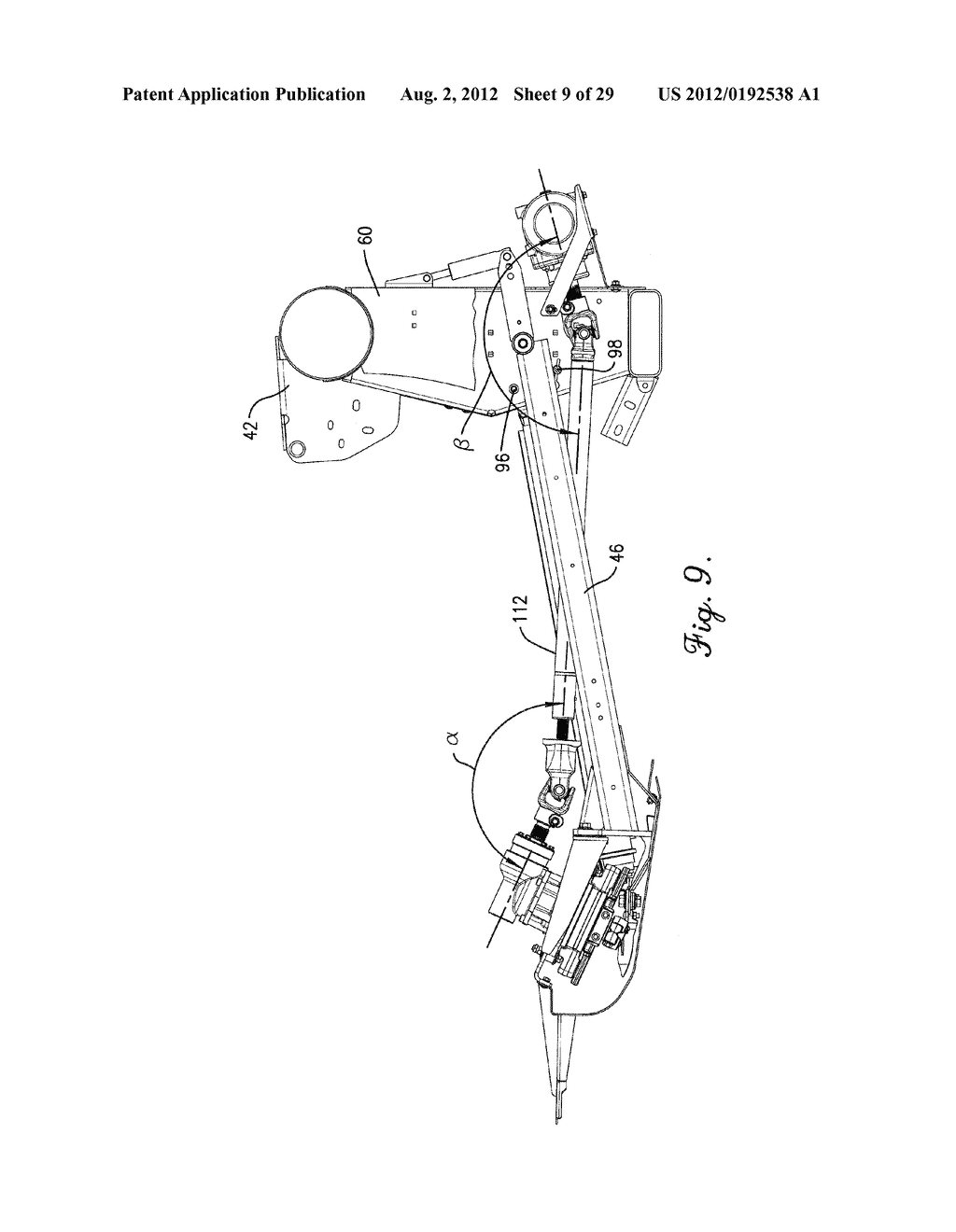 SPRING FLOTATION FOR CENTER DECK OF DRAPER HEADER - diagram, schematic, and image 10