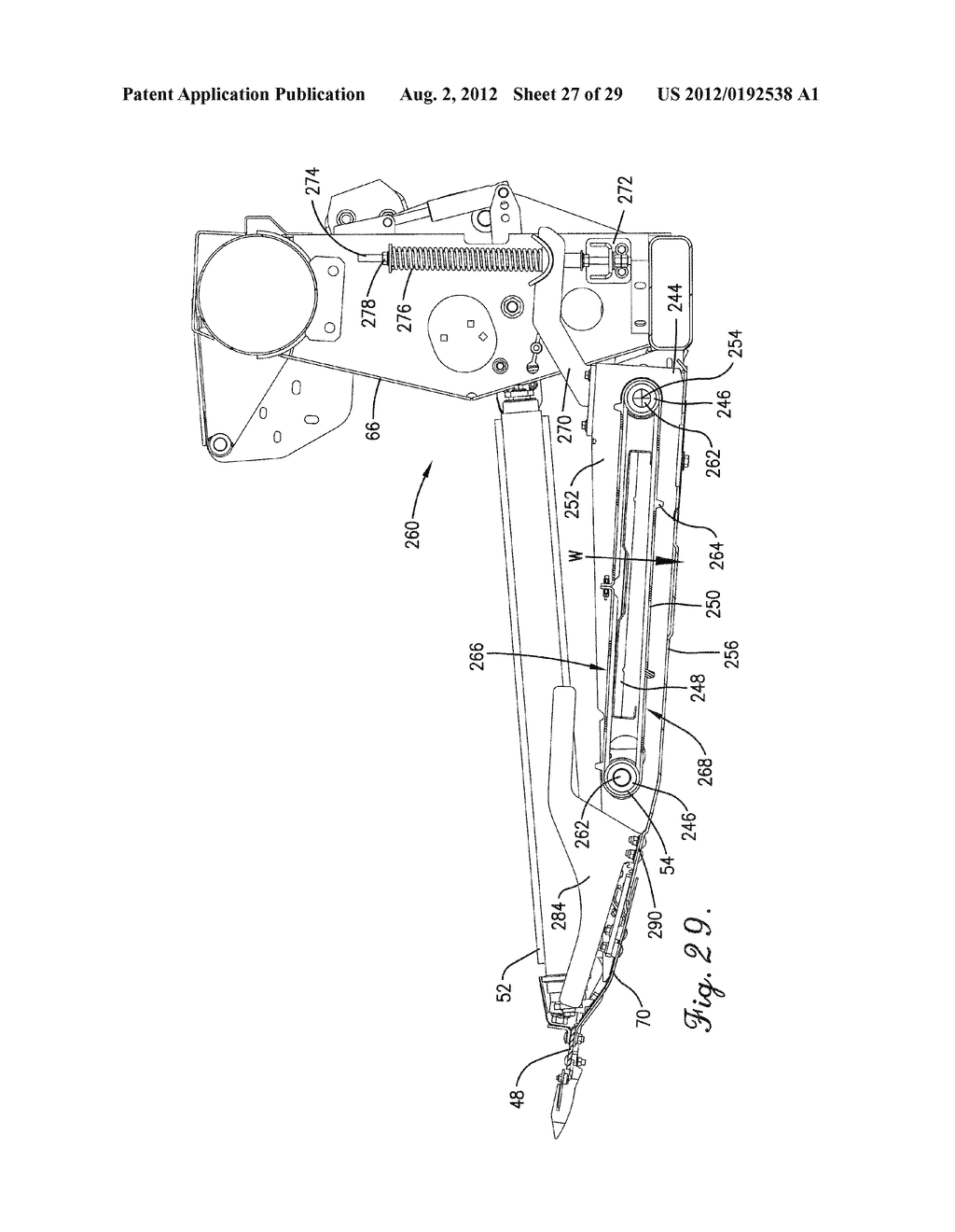 SPRING FLOTATION FOR CENTER DECK OF DRAPER HEADER - diagram, schematic, and image 28