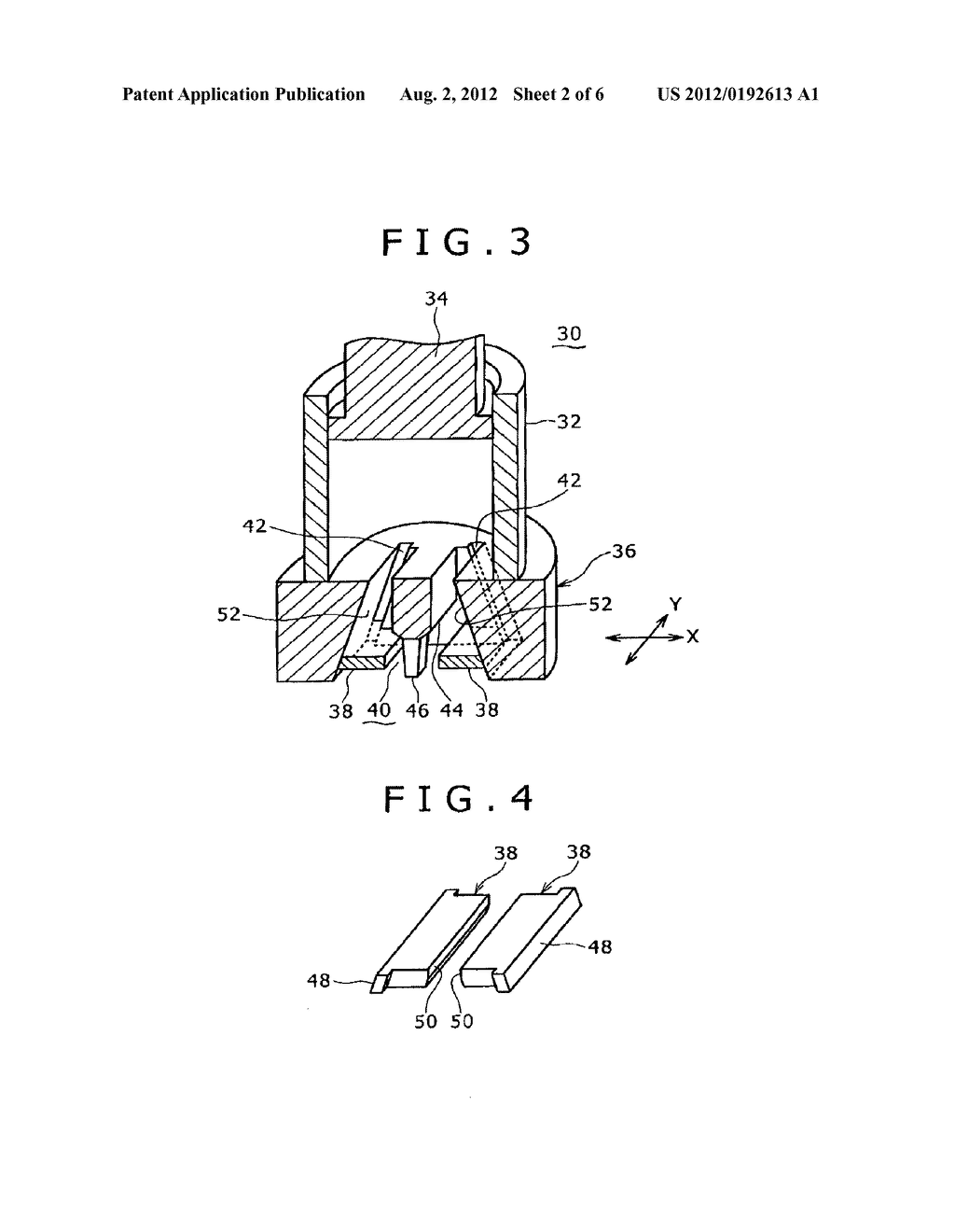 EXTRUDED HOLLOW SECTION, FORMING APPARATUS FOR FORMING SAME, AND METHOD     FOR FORMING SAME - diagram, schematic, and image 03