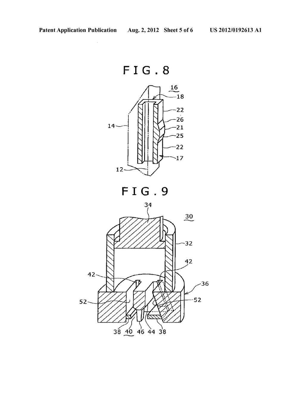 EXTRUDED HOLLOW SECTION, FORMING APPARATUS FOR FORMING SAME, AND METHOD     FOR FORMING SAME - diagram, schematic, and image 06