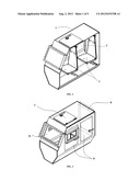 Reduced Size, Symmetrical and Asymmetrical Crew Compartment Vehicle     Construction diagram and image