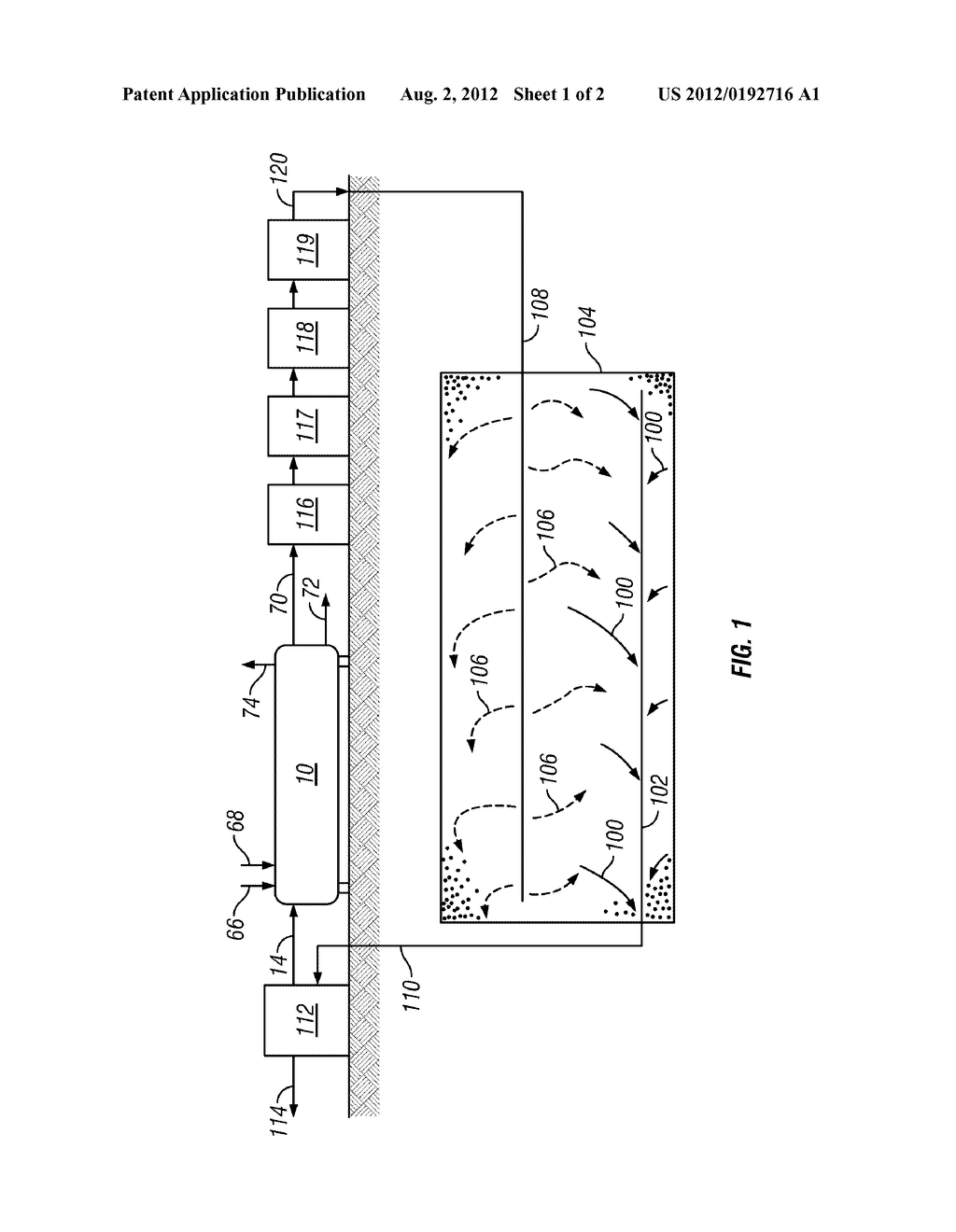 Method for Reduction of Oil, Alkalinity and Undesirable Gases Using a     Mechanical Flotation Device - diagram, schematic, and image 02