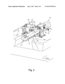 System for launching and recovering underwater vehicles, notably towed     underwater vehicles diagram and image