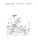 Transportation device with reciprocating part and kinetic storage diagram and image