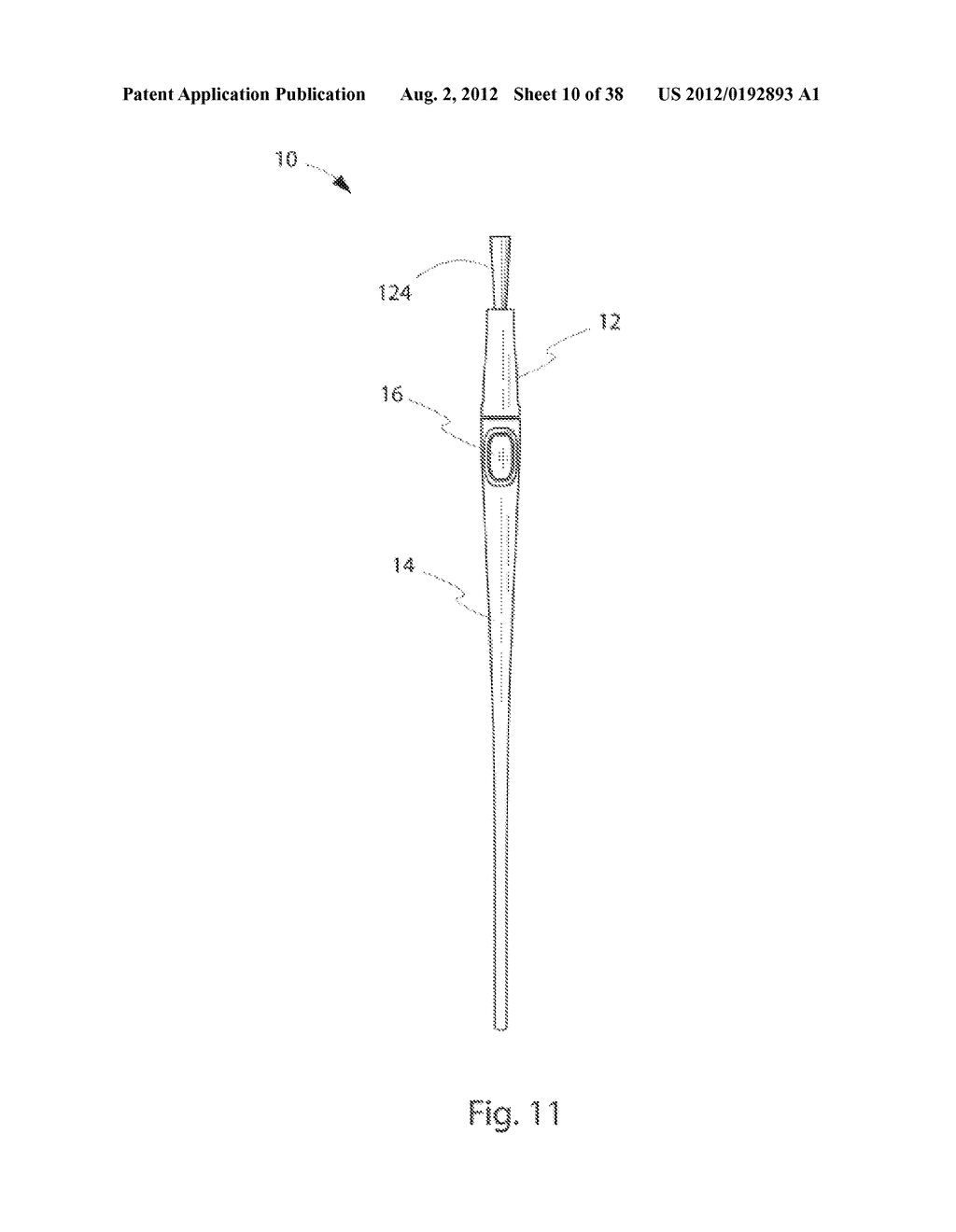 HAIR MATERIAL APPLICATION AND TREATMENT DEVICE - diagram, schematic, and image 11