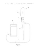 HAIR MATERIAL APPLICATION AND TREATMENT DEVICE diagram and image