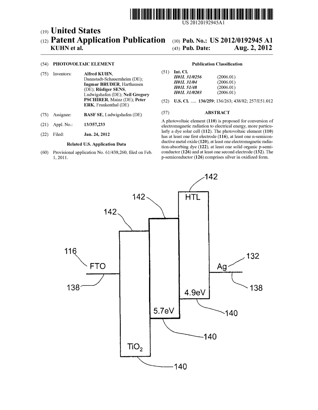 PHOTOVOLTAIC ELEMENT - diagram, schematic, and image 01