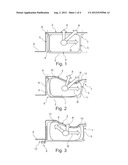 ARRANGEMENT FOR FASTENING A FUEL TANK TO A VEHICLE BODY diagram and image