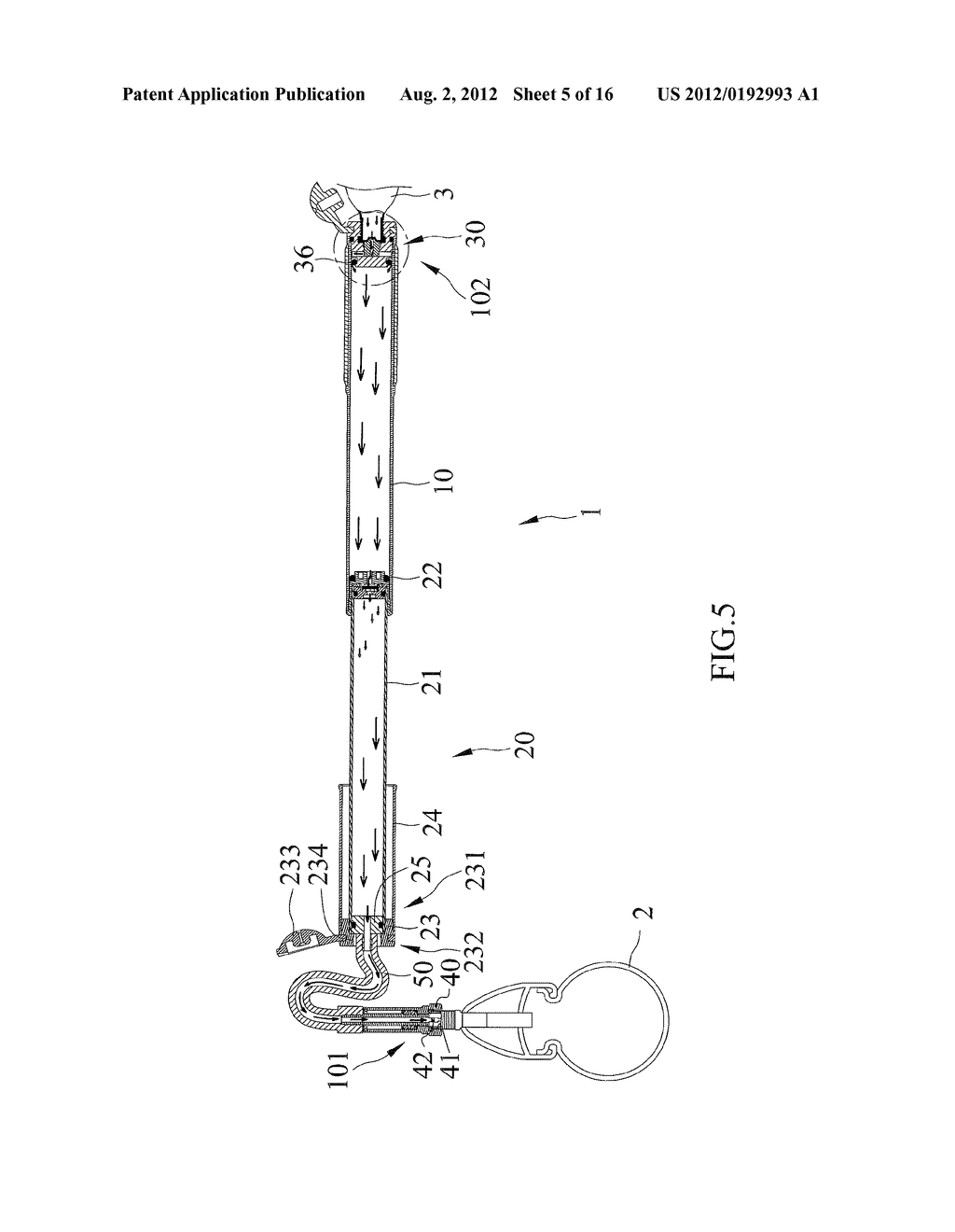 Air Pump Usable for Inflating Object Rapidly - diagram, schematic, and image 06