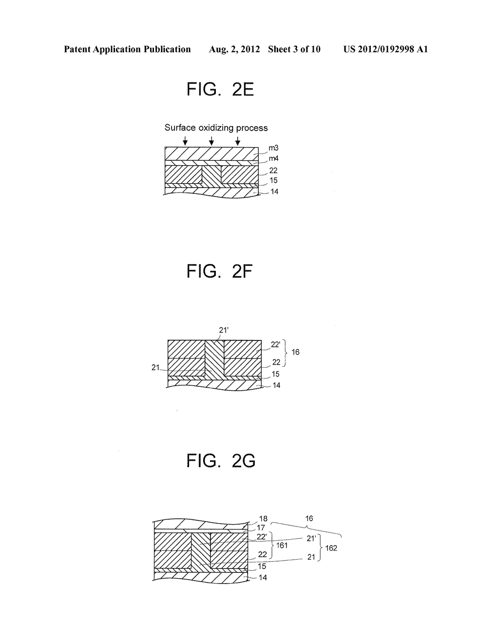 METHOD OF MANUFACTURING A MAGNETO-RESISTANCE EFFECT ELEMENT - diagram, schematic, and image 04