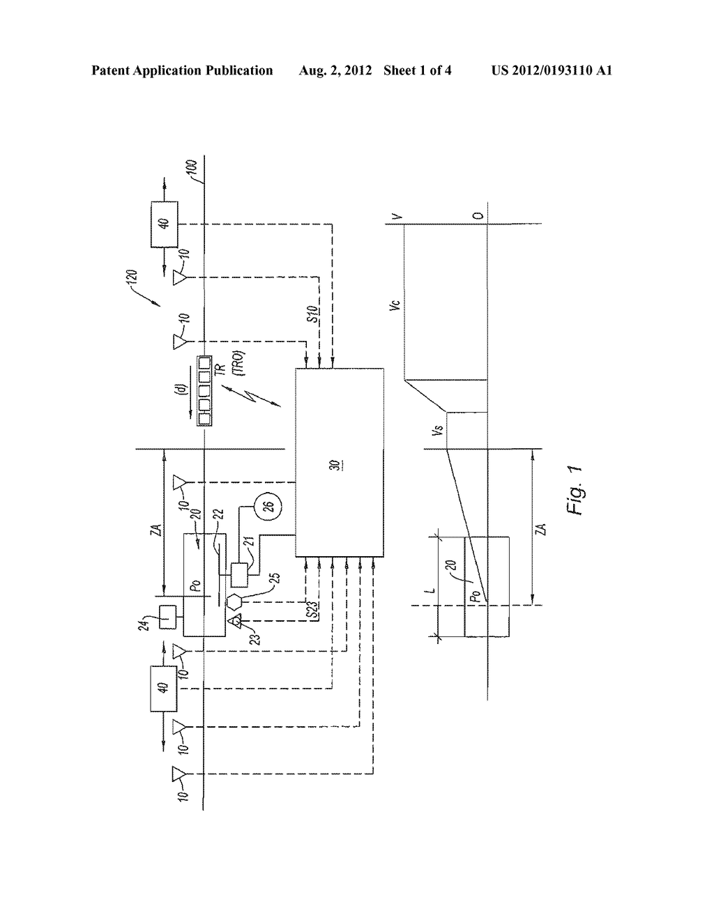 EQUIPMENT FOR CONTROLLING A TRAIN FIRE IN A LONG RAILWAY TUNNEL AND METHOD     FOR IMPLEMENTING SAME - diagram, schematic, and image 02