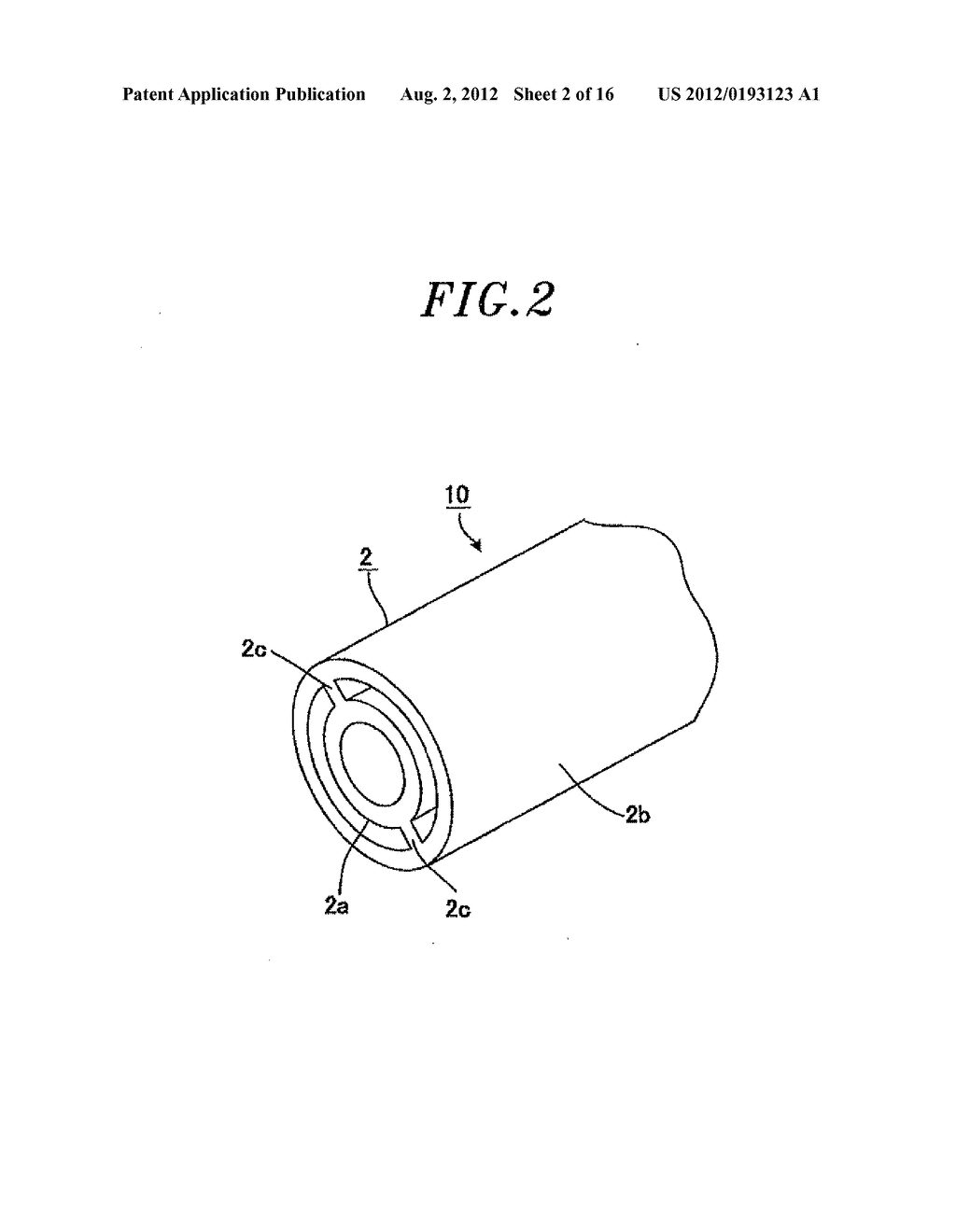 POWER SUPPLY LINE FOR HIGH-FREQUENCY CURRENT, MANUFACTURING METHOD FOR     SAME, AND POWER SUPPLY LINE HOLDING STRUCTURE - diagram, schematic, and image 03