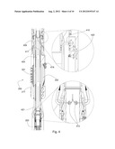 Fluid Path between the Outer Surface of a Tool and an Expandable Blade diagram and image