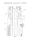 Fluid Path between the Outer Surface of a Tool and an Expandable Blade diagram and image