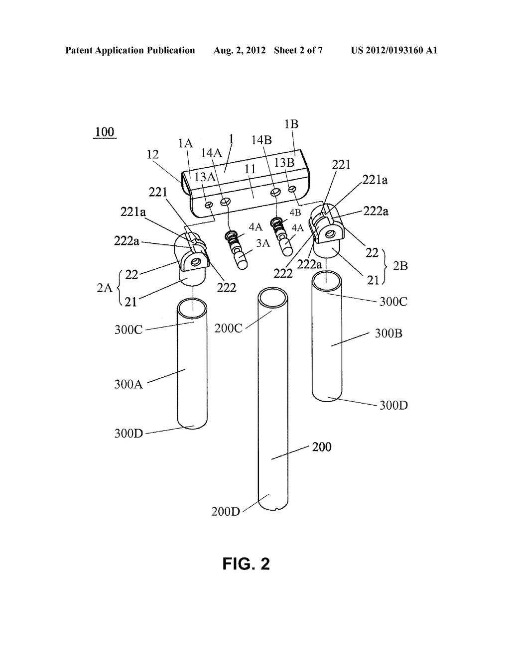 HANDLEBAR FOLDING MECHANISM AND FOLDABLE MOTORIZED VEHICLE HAVING SAME - diagram, schematic, and image 03