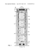 System Having Multiple Cabs in an Elevator Shaft diagram and image