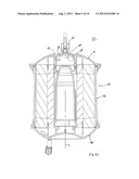 De-Airing Oxygenator for Treating Blood in an Extracorporeal Blood Circuit diagram and image