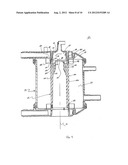 De-Airing Oxygenator for Treating Blood in an Extracorporeal Blood Circuit diagram and image