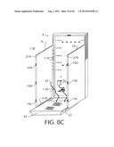 APPARATUS AND METHOD FOR HOUSING ELECTRONIC EQUIPMENT AND INCREASING FLOOR     SPACE UTILIZATION IN A SECURE ENVIRONMENT diagram and image