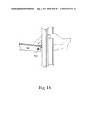 AISLE VIOLATING DISPLAY FOR ADORNING RETAIL SHELVING SYSTEMS diagram and image