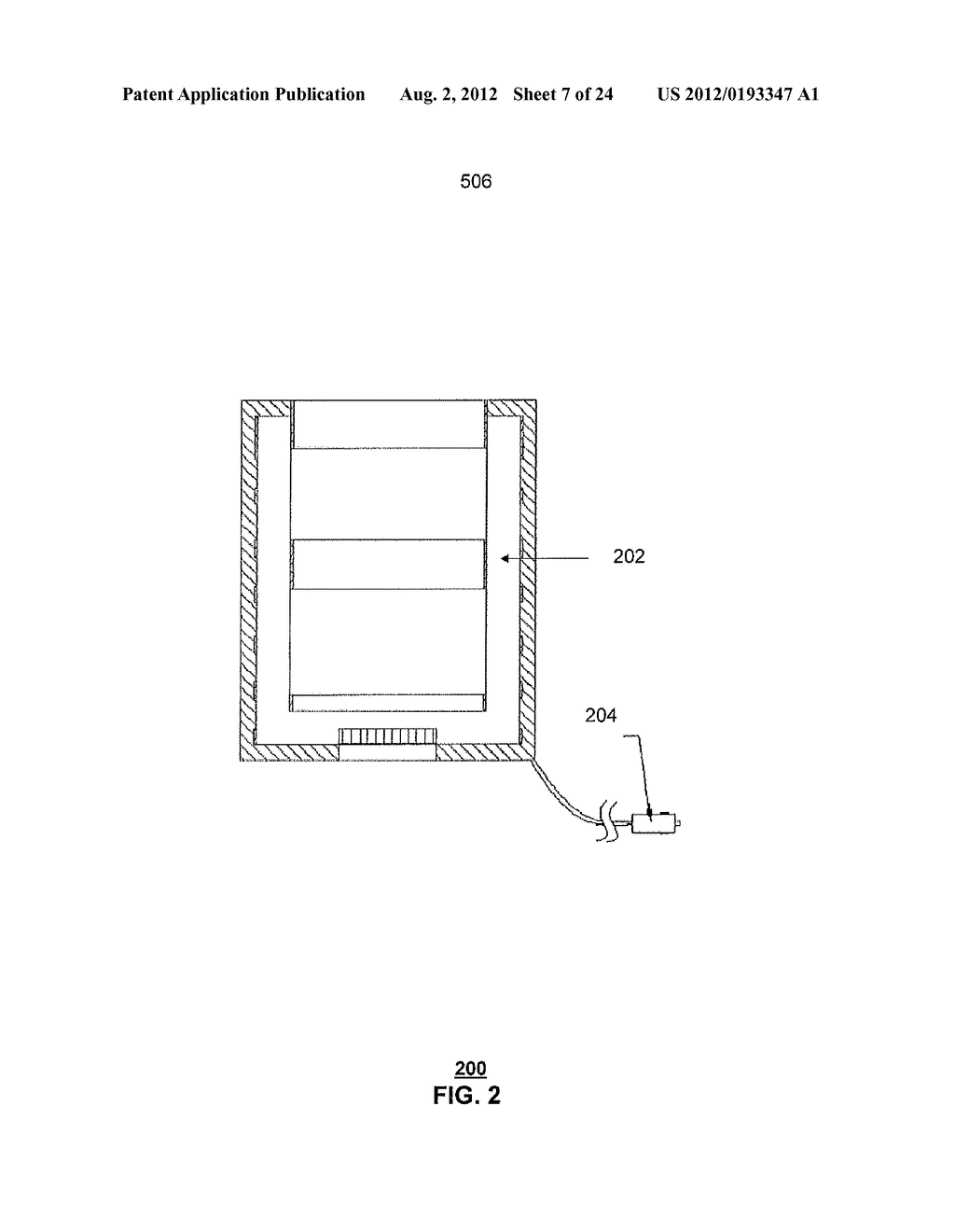 APPARATUS AND METHOD FOR WARMING A BABY BOTTLE - diagram, schematic, and image 08