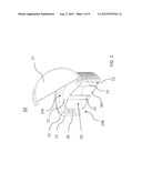 DISPENSING CAP FOR A CONTAINER diagram and image