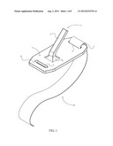Gun Sling Restraint Device for a Backpack Shoulder Strap diagram and image