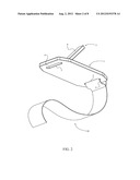 Gun Sling Restraint Device for a Backpack Shoulder Strap diagram and image